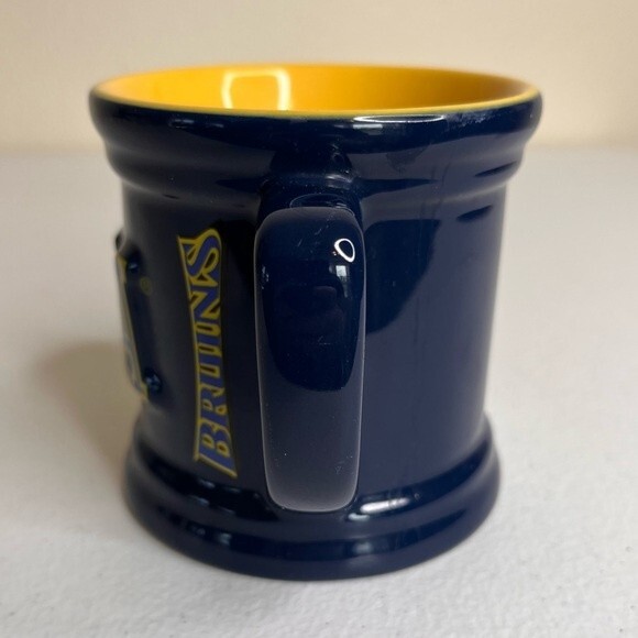 The Encore Group UCLA Bruins 3D Raised Logo Blue Gold Ceramic Coffee Cup Mug - Picture 5 of 11